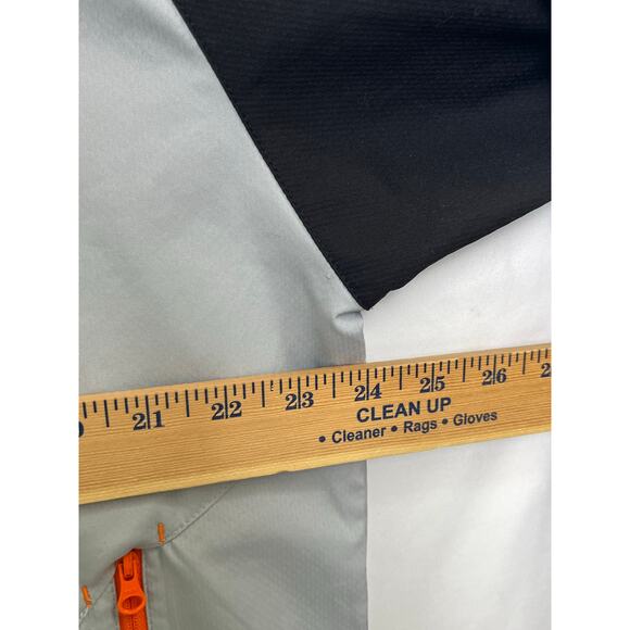 FootJoy Men's Large Gray/Black 1/4 Zip Pullover Golf Apparel Performance Shirt - Picture 5 of 6